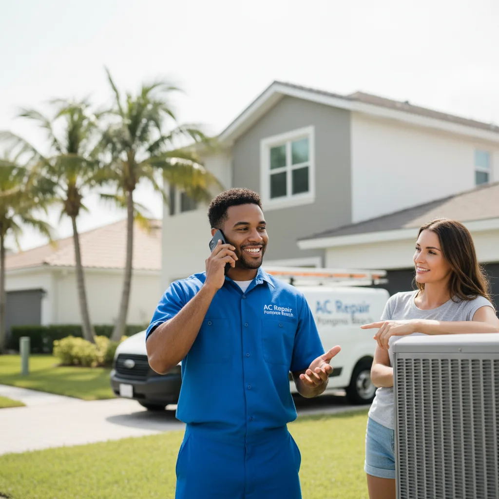 AC Repair Pompano Beach customer support in Pitcairn